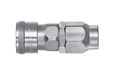 日東工器 鋼鉄製 ハイカプラ ソケットSN型(ブレードホース取付用)